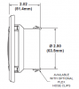 4" Sonora Louver w/ 2 1/2" Hose Adapter - Coyote