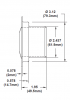 4" La Mesa Louver with 2 1/2" Hose Adapter - Coyote