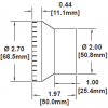 2" Hose Adapter "2.7 Sonora Series" - Coyote