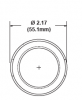 1 1/2" Step-Down Adapter for 2" Y-Adapter - Coyote