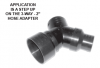 2 1/2" Step-Up Adapter - Coyote