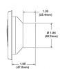 4" Sonora Louver w/ 2" Hose Adapter - Coyote